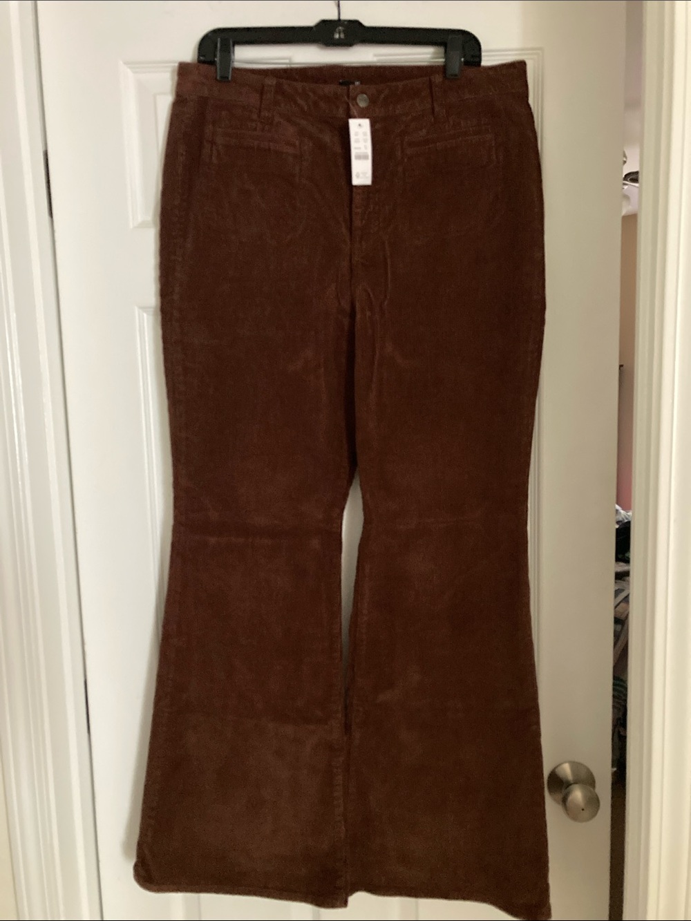 JCrew Vintage flare pant in corduroy